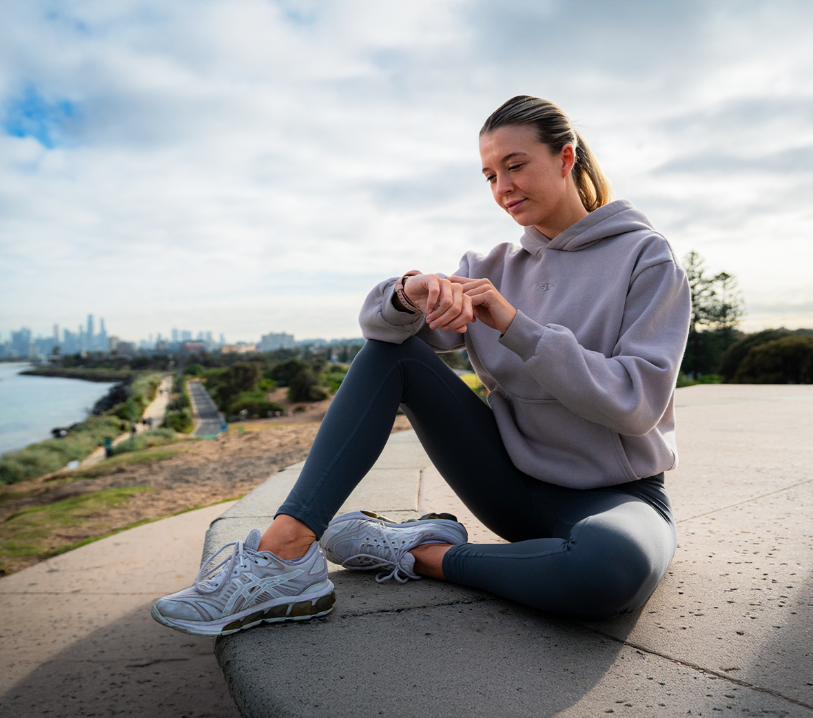 Track steps, distance & calories