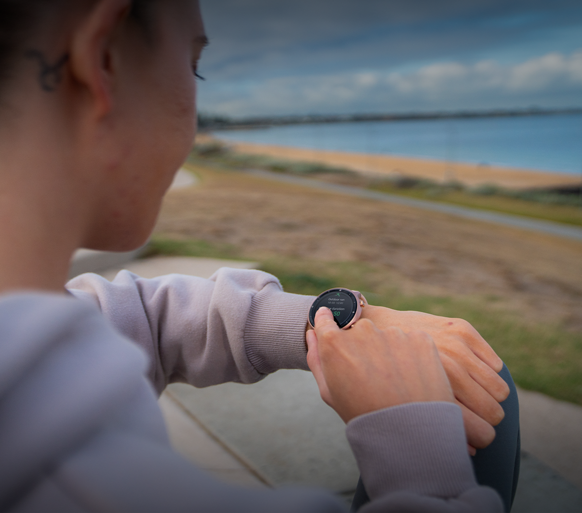 Track steps, distance & calories