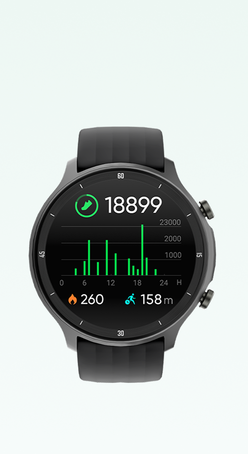 25 Sports Modes & activity tracking