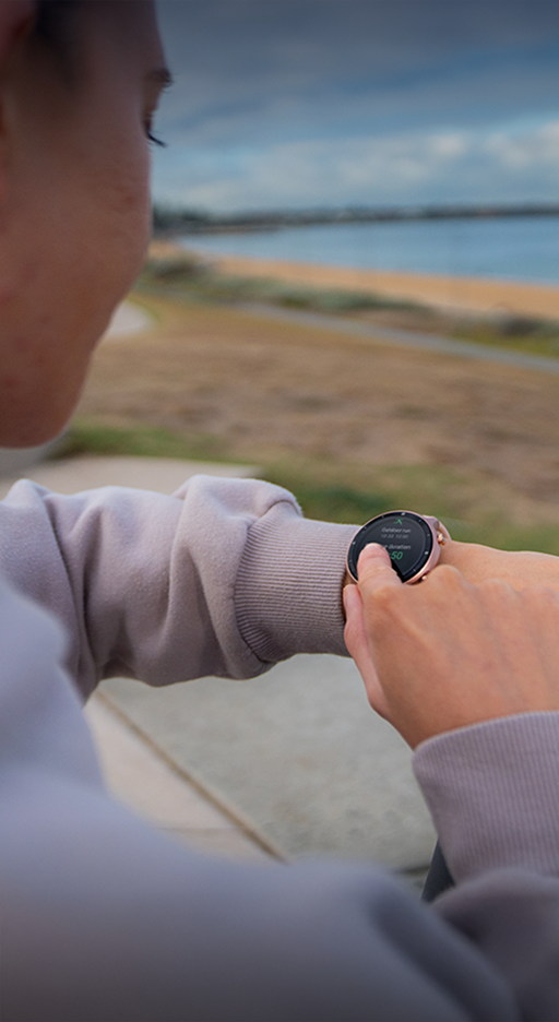 Track steps, distance & calories