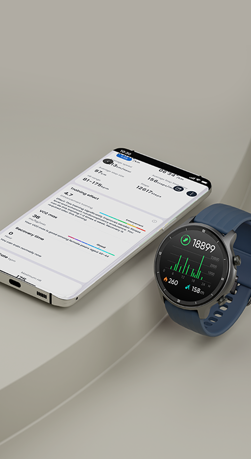 Heart Rate, Blood Oxygen & Stress  Level monitoring