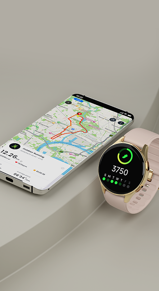 Heart Rate, Blood Oxygen & Stress  Level monitoring